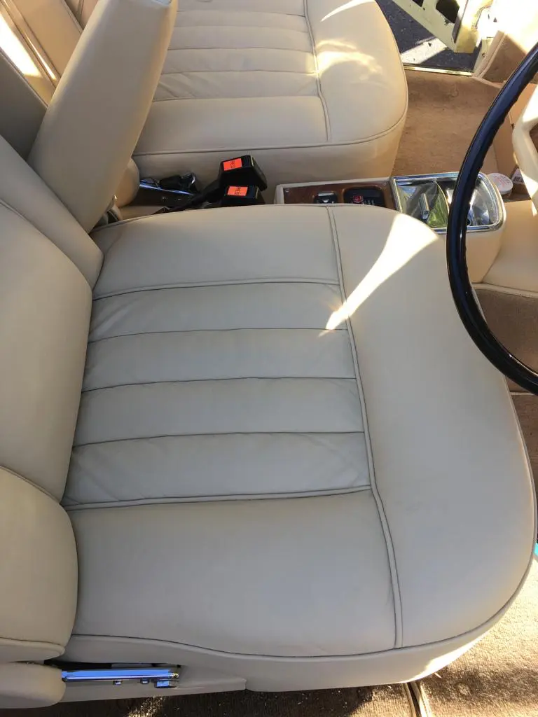 Auto Leather Restoration and cleaning services by Miracle Detail in Lingfield, Surrey